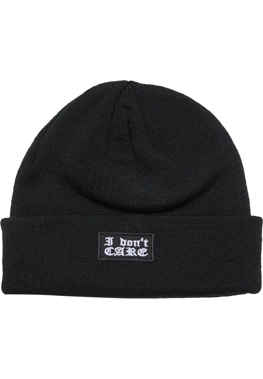 

Шапка Mister Tee Beanie I Don´t Care, черный