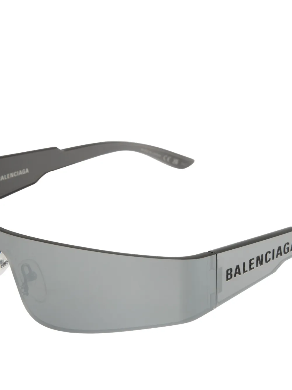 Солнцезащитные очки BB0041S Balenciaga, серый — фото 3