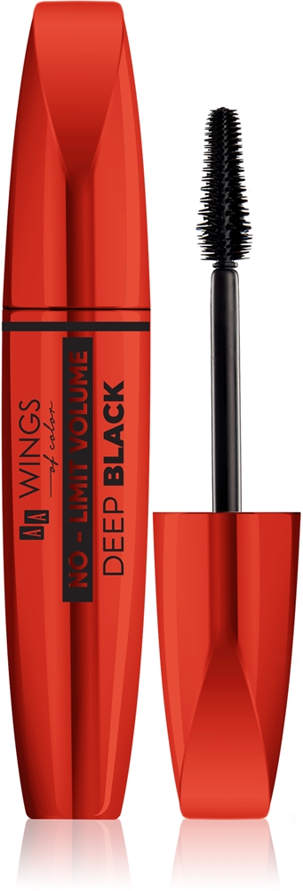 

Объемная тушь для ресниц No Limit Volume Deep Black Aa Wings Of Color, 6 гр