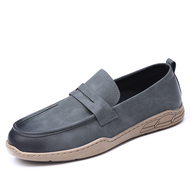 

XIAOTOULANG Мужские повседневные кроссовки низкие белые/серые/хаки/желтые - серые, цвет Gray