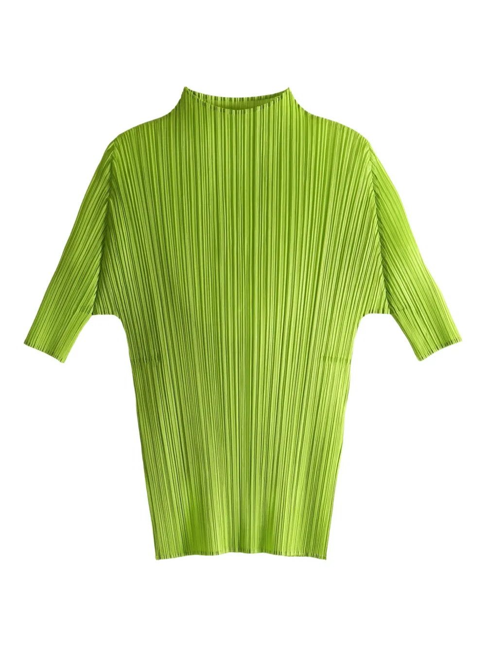 

Lucid Pleats high-neck top Pleats Please Issey Miyake, зеленый