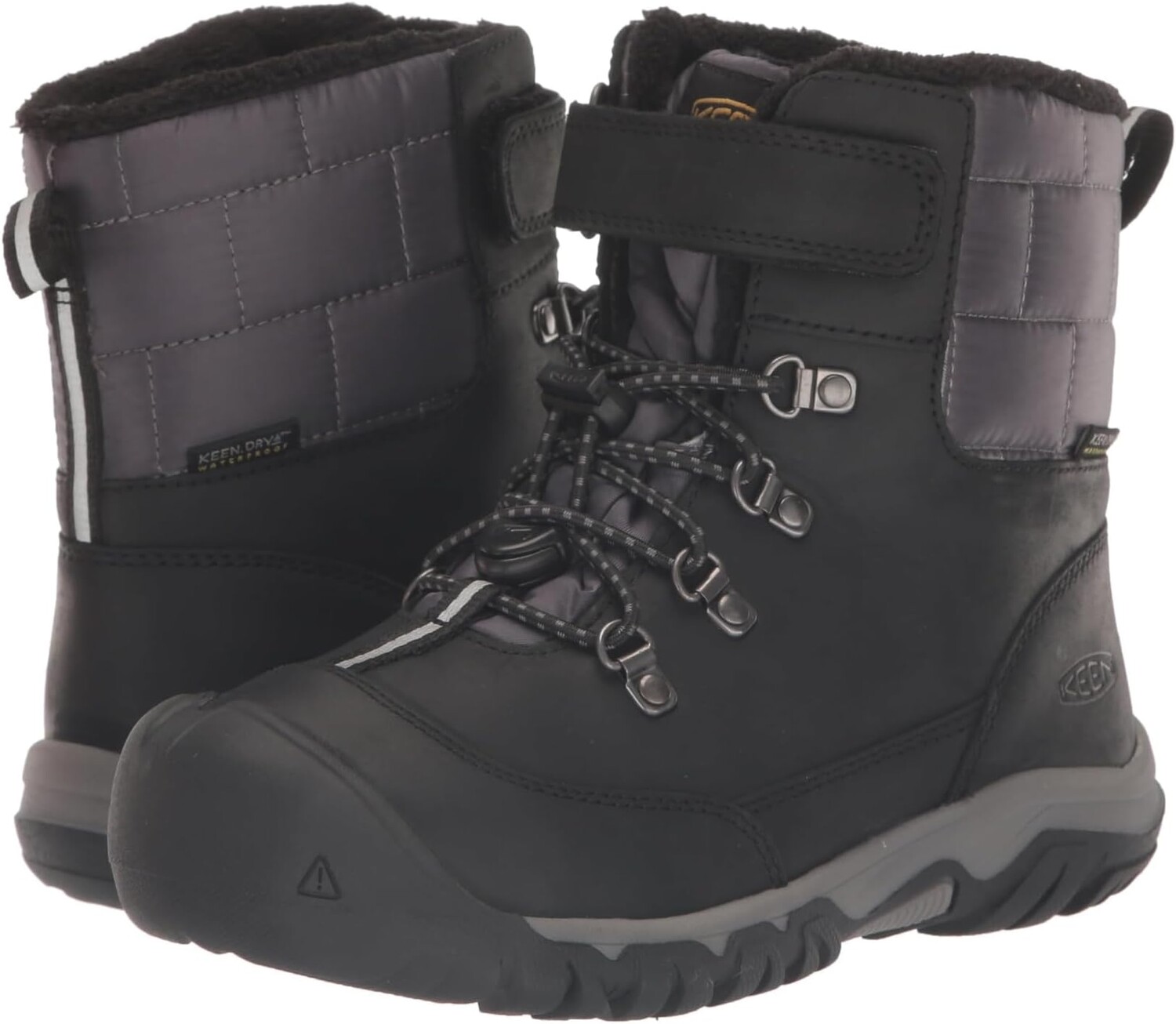 

Зимние ботинки Kanibou Waterproof KEEN, цвет Black/Magnet