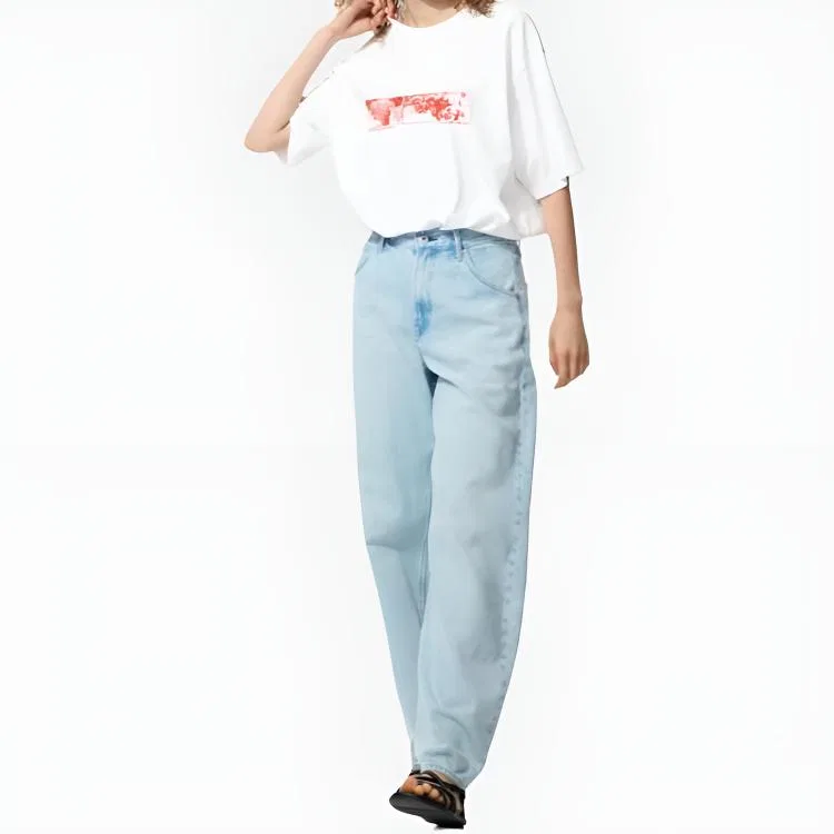 Футболка унисекс white crew neck UNIQLO — фото 4