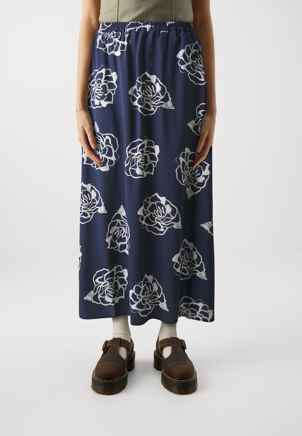 

Юбка макси VMSIMPLY EASY SKIRT Vero Moda, темно-синий