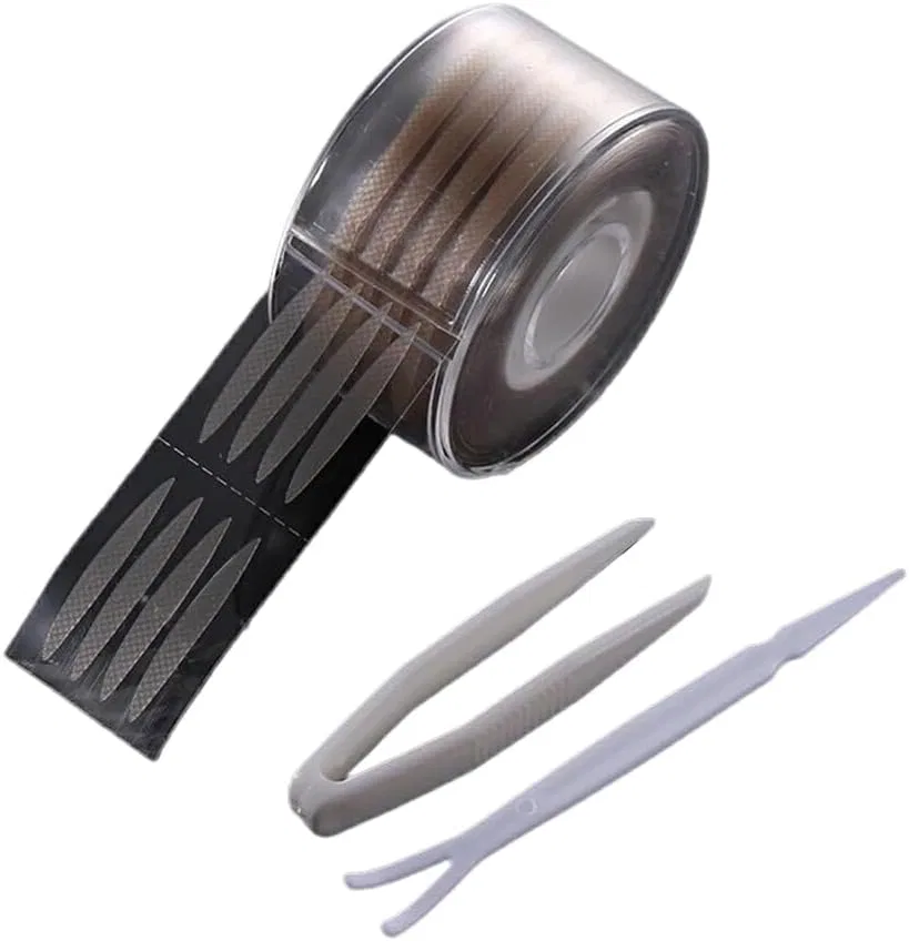 Пластырь для век Slim Eyelid Tape No brand, 1 рулон, бежевый — фото 2