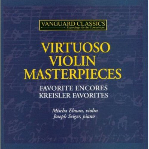 

CD диск Elman, Mischa: Violin Virtuoso Masterpieces