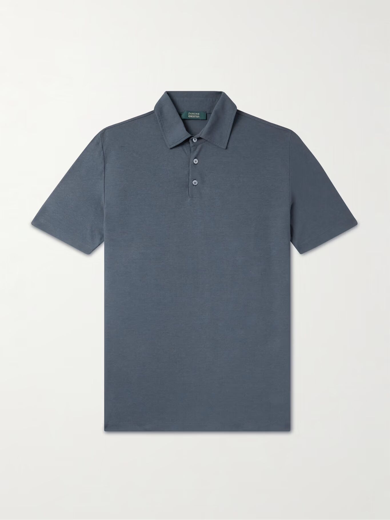 

Рубашка-поло Slim-Fit Ice Cotton INCOTEX, темно-синий