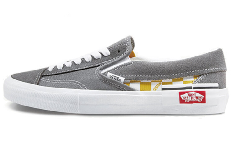 

Слипоны Vans Slip-On CAP 'Checkerboard - Pewter Mango Mojito'