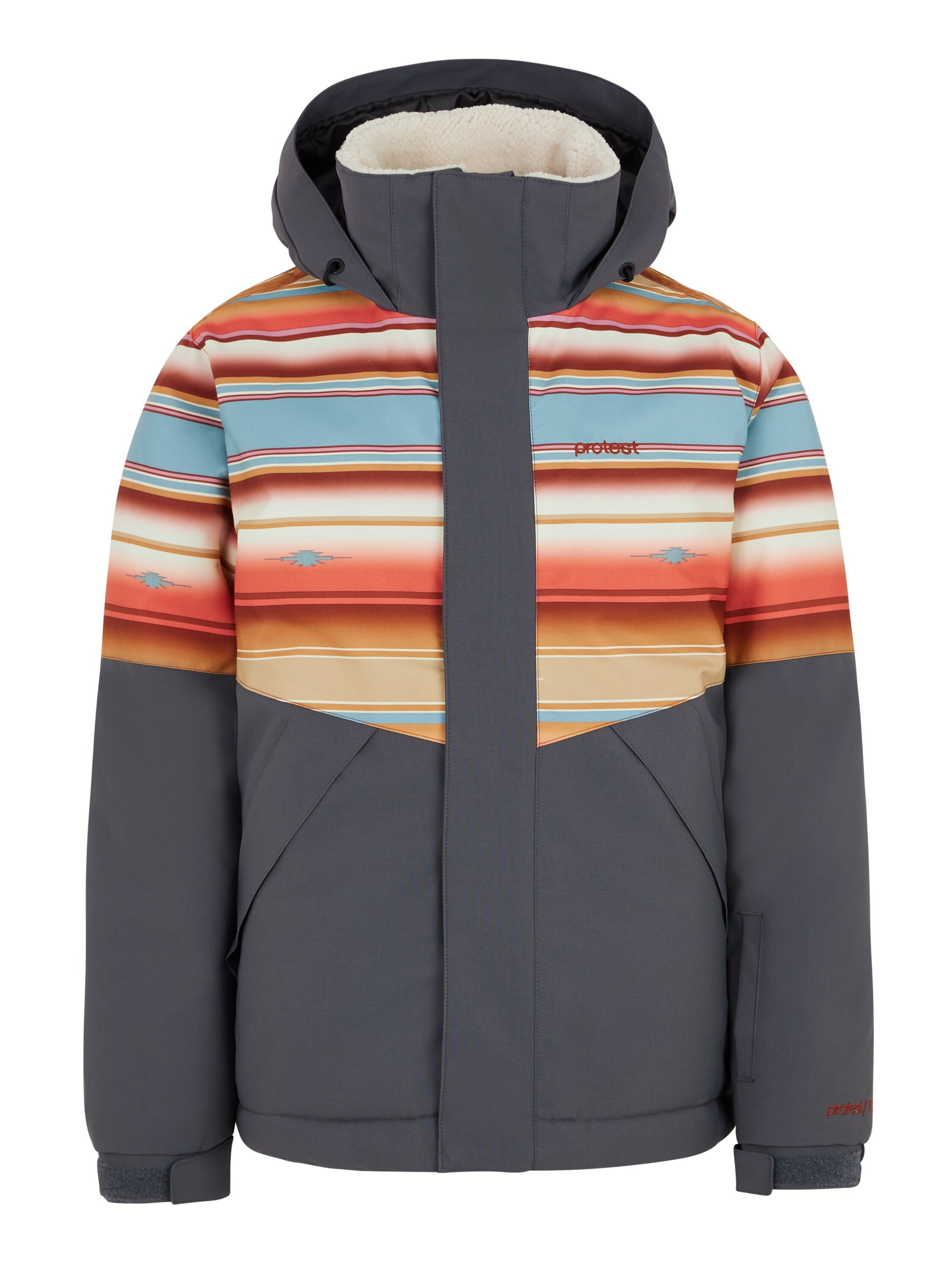 

PROTEST Спортивная куртка 'PRTULLA JR' в сером цвете