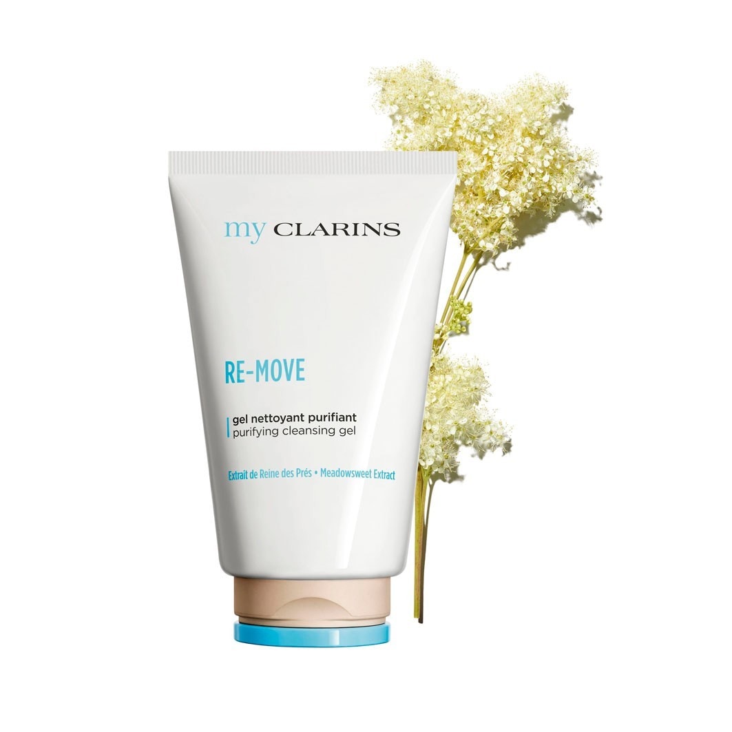 Гель для лица my clarins myclarins re-move purifying cleansing gel Clarins, объем 50 мл. — фото 2