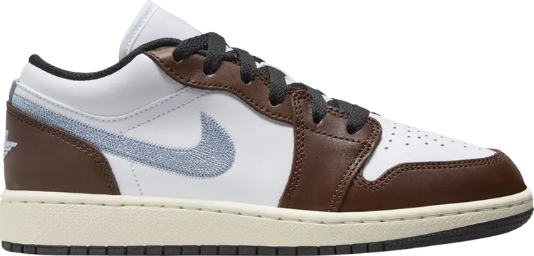 

Кроссовки Air Jordan 1 Low SE GS 'Mocha Blue Grey', белый
