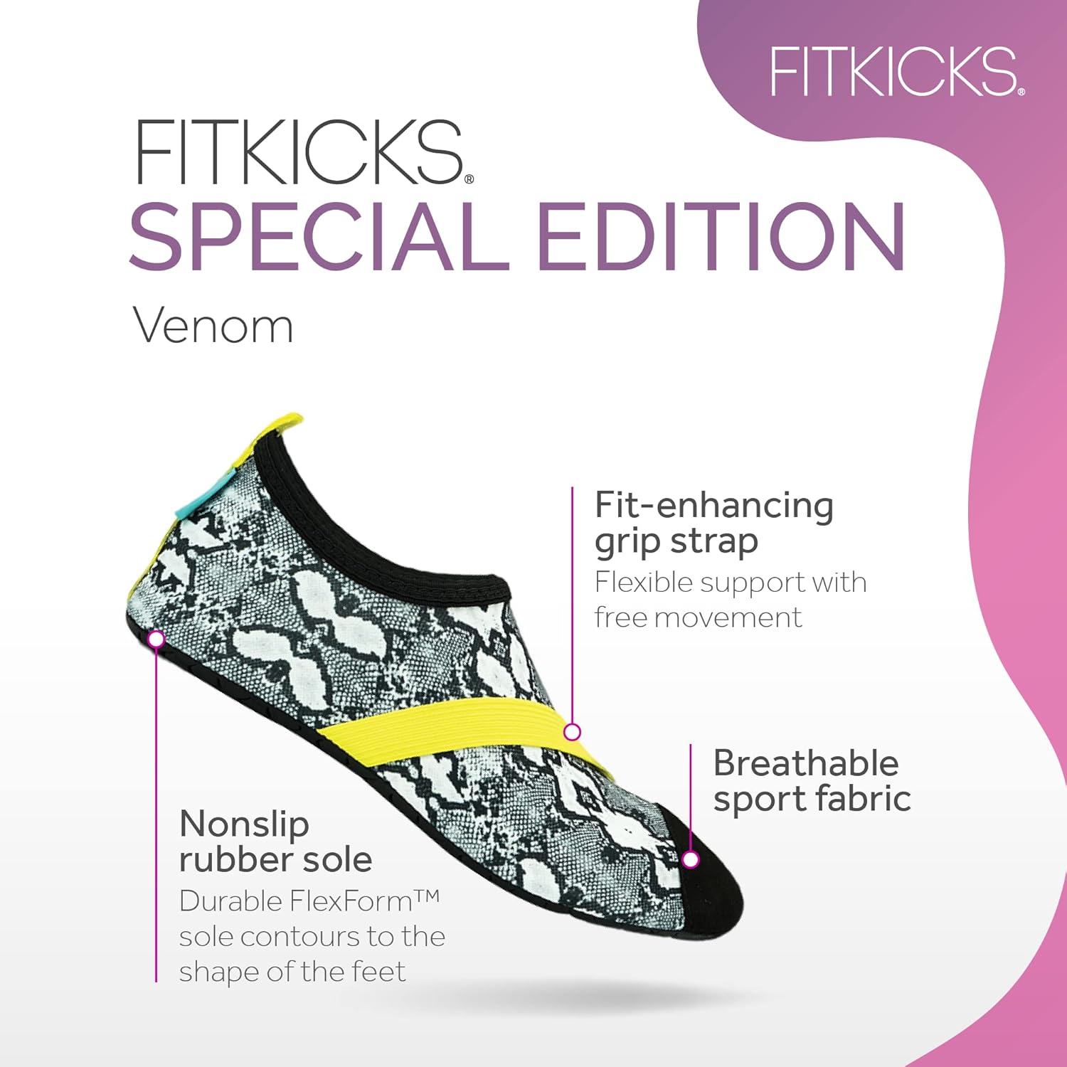 Оригинальные женские складные минималистичные кроссовки FITKICKS для активного образа жизни, йоги и водного спорта — фото 3