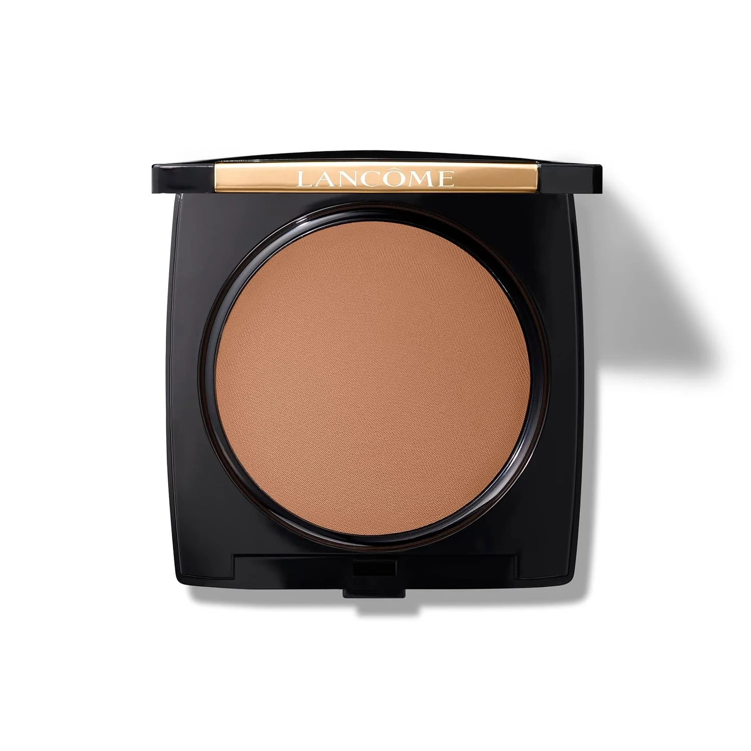 Пудра-основа Lancôme Dual Finish Powder Foundation - естественное покрытие, от легкого до плотного, стойкая, контролирует блеск., 560 Suede Cool: deepest skin tones with neutral red undertones