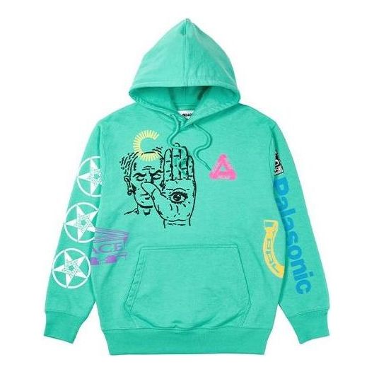 

Худи Palace X Cannondale FW21 Graffiti Hoodie 'Teal'