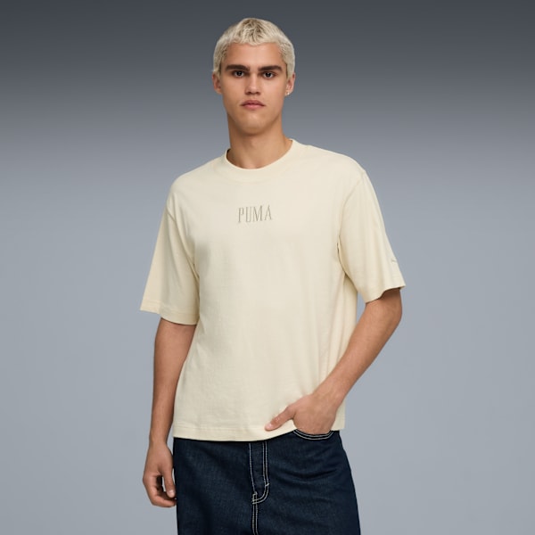 

Футболка с графическим принтом Puma Premium Essentials, белый