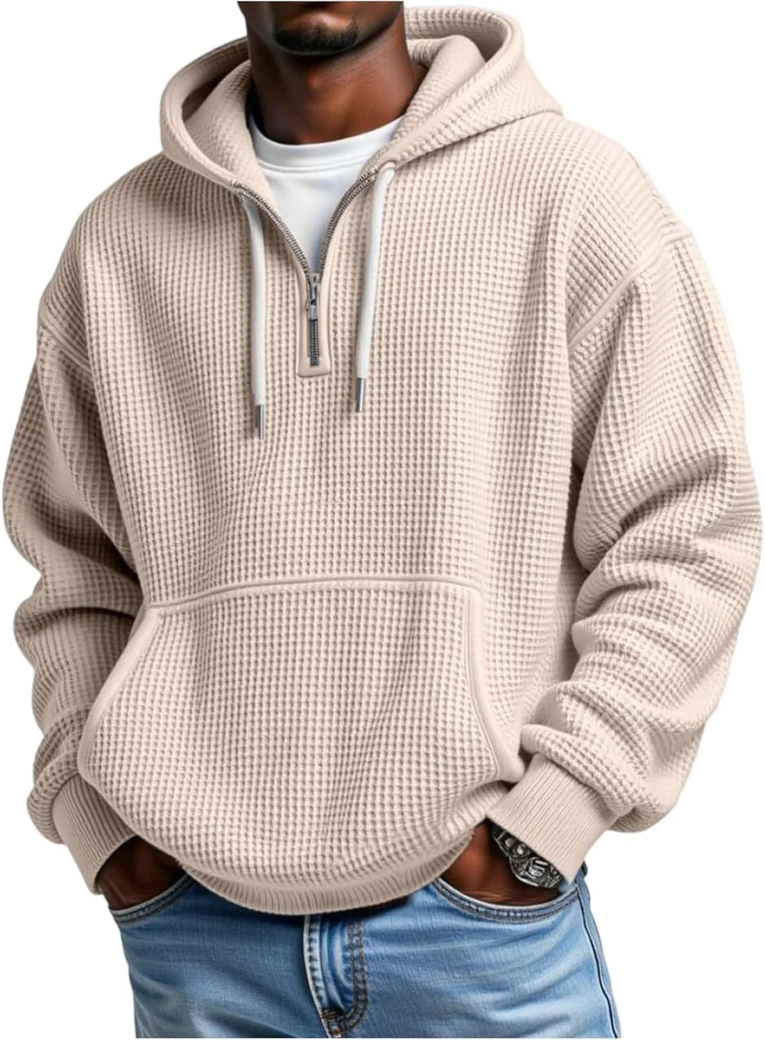 Толстовка мужская Oversized с карманами