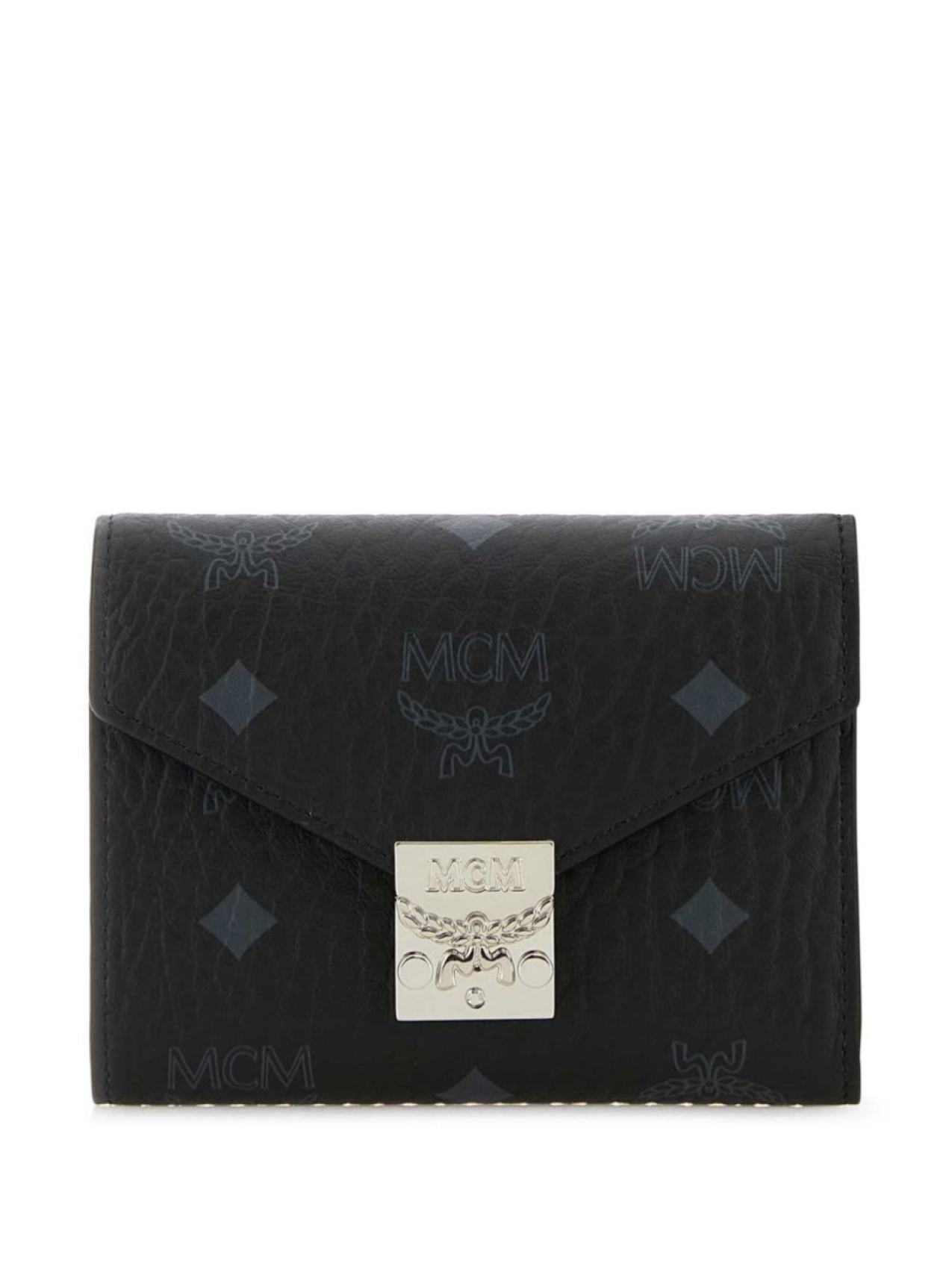 

Кошелек с логотипом MCM, черный