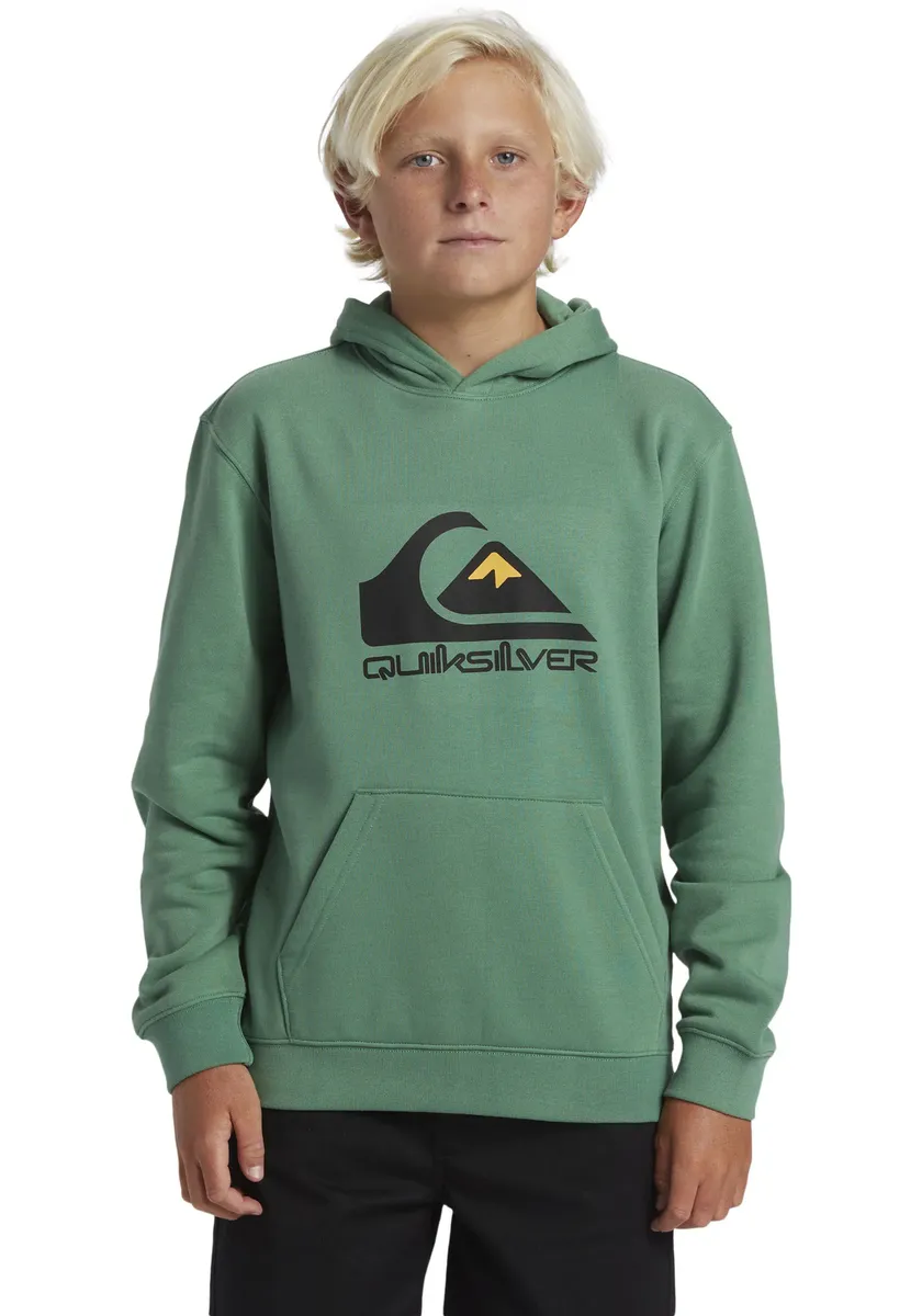 

Толстовка Quiksilver с капюшоном "BIG LOGO HOODIE YOUTH", зеленый