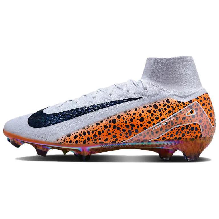 

Mercurial Superfly 10 Elite Fg Electric Pack Olympic Safari Nike, белый/черный/оранжевый