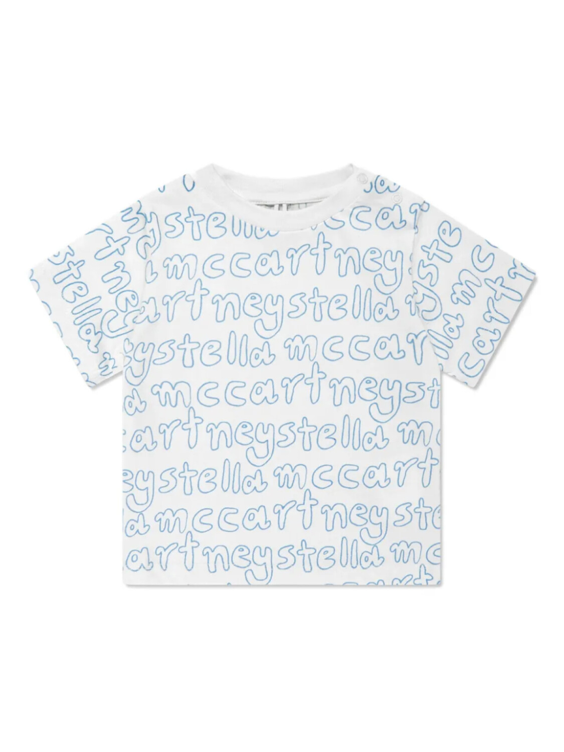 

Футболка с логотипом Stella McCartney Kids, белый