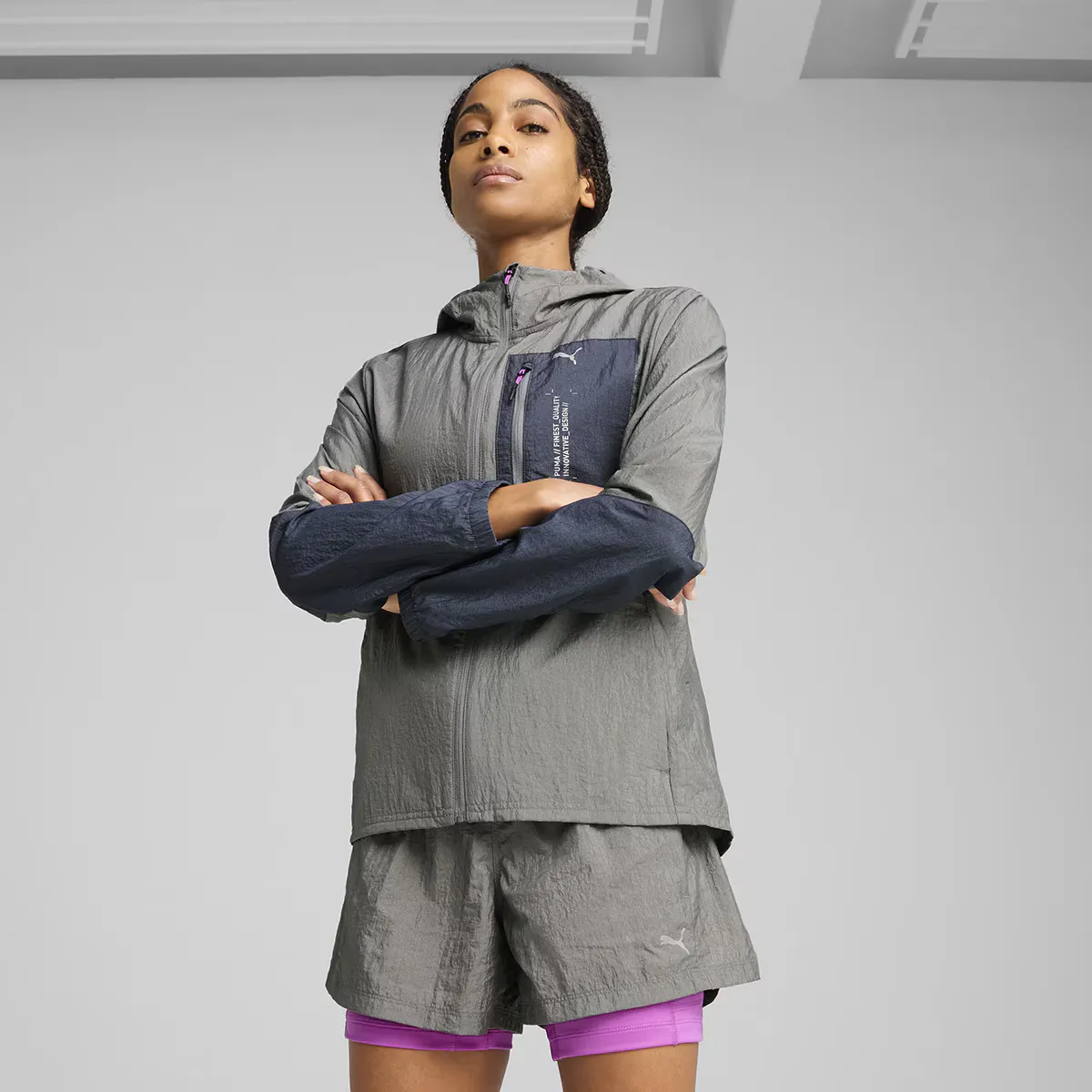 

W SEASONS WindCELL Куртка Puma Женская куртка, серый