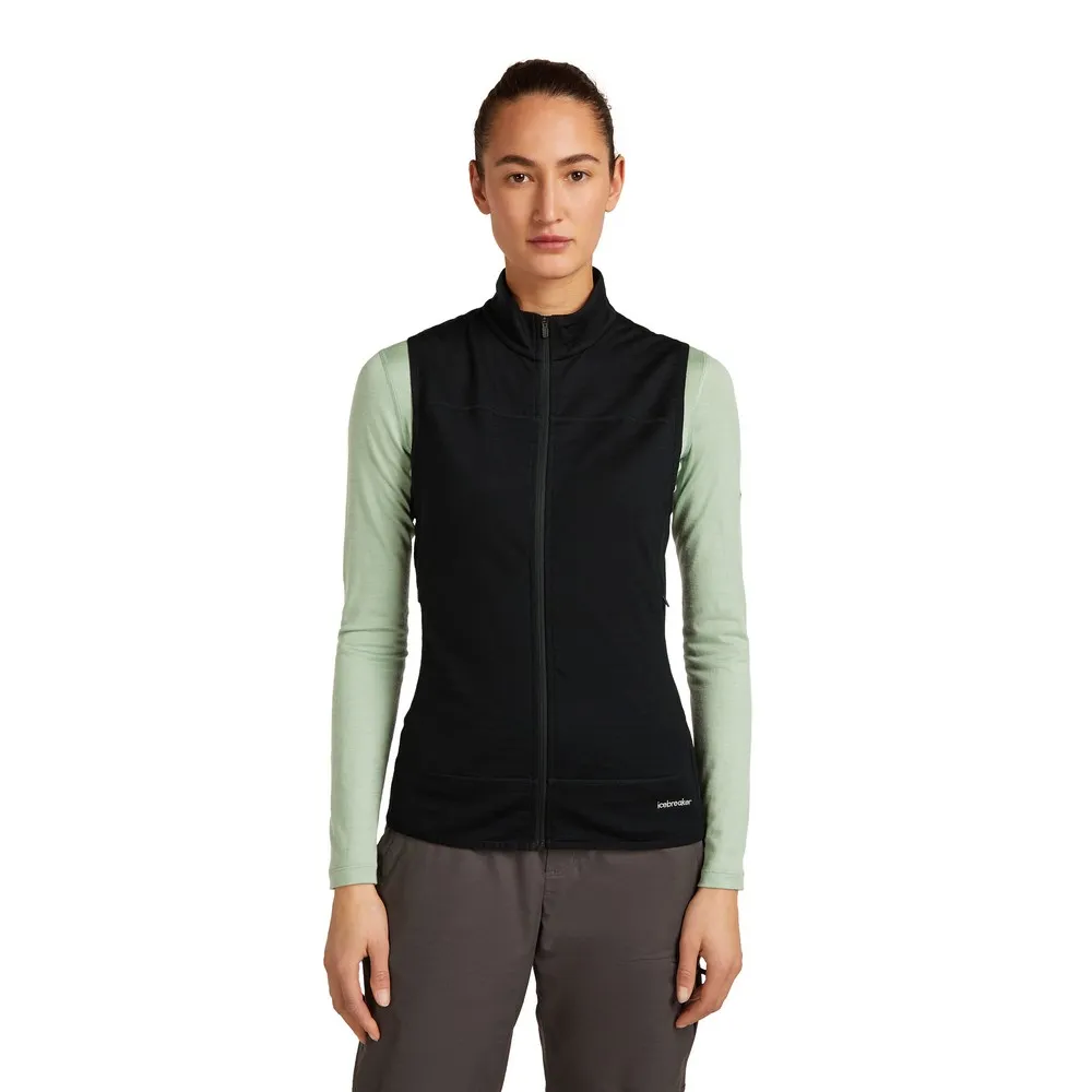 

Жилет Icebreaker Merino Blend 300 RealFleece Descender, черный