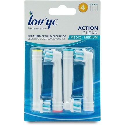 

Электрическая щетка Lov Yc 4 U Action Clean Neutral Standard, Parafarm, Серый, Электрическая щетка Lov Yc 4 U Action Clean Neutral Standard, Parafarm