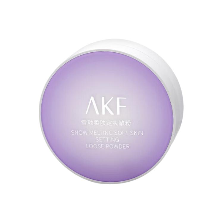 

Тальк для лица Snow Melting Soft Skin рассыпчатая пудра с матовым финишем Natural Matte Finish No Transfer 10g AKF