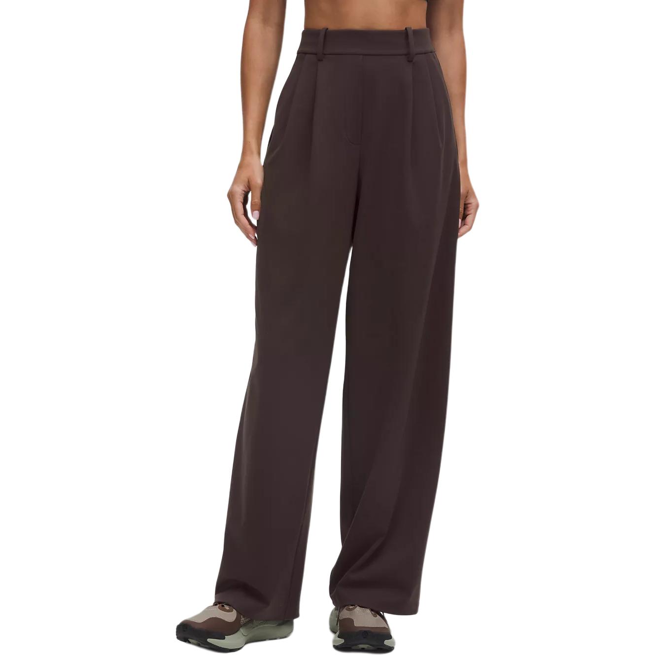 

Lululemon Повседневные брюки 32,5 дюйма, женские, темно-хаки