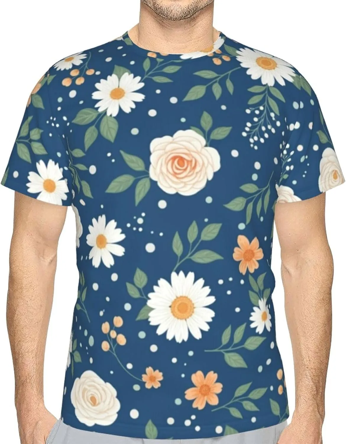 

Футболка мужская Supdreamc с коротким рукавом, легкая