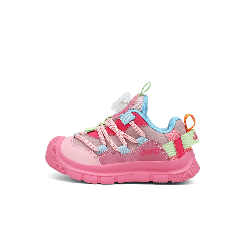 

Explorer 20 детские утепленные нескользящие износостойкие ботинки Jeep, clearwater синий/peach розовый[unlined shoes]