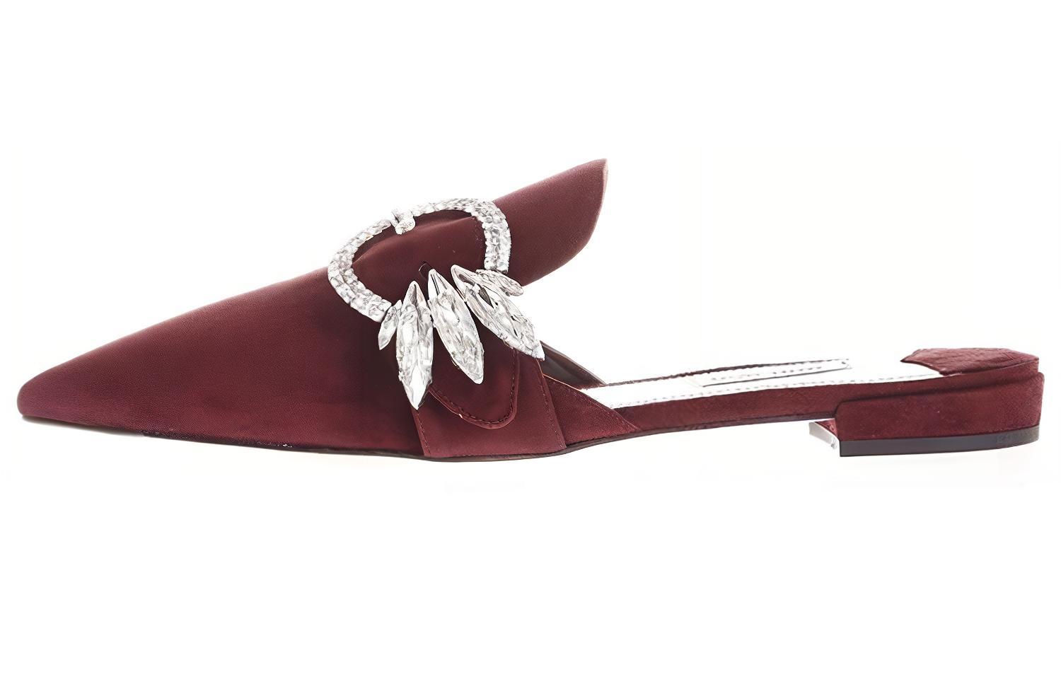 Туфли женские Miu Miu, фиолетовый / красный