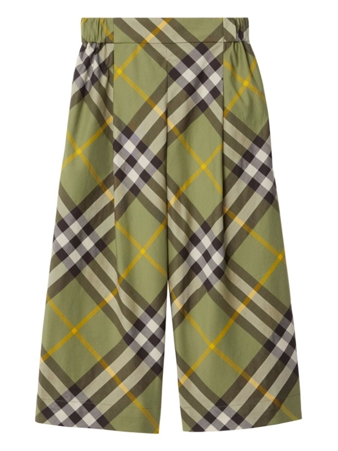 

Брюки карго в клетку Vintage Check Burberry Kids, зеленый