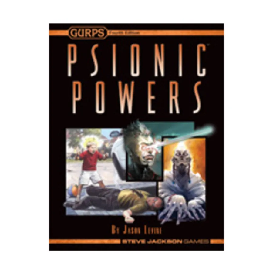 

Psionic Powers, GURPS (4th Edition) - Core & Assorted, мягкая обложка