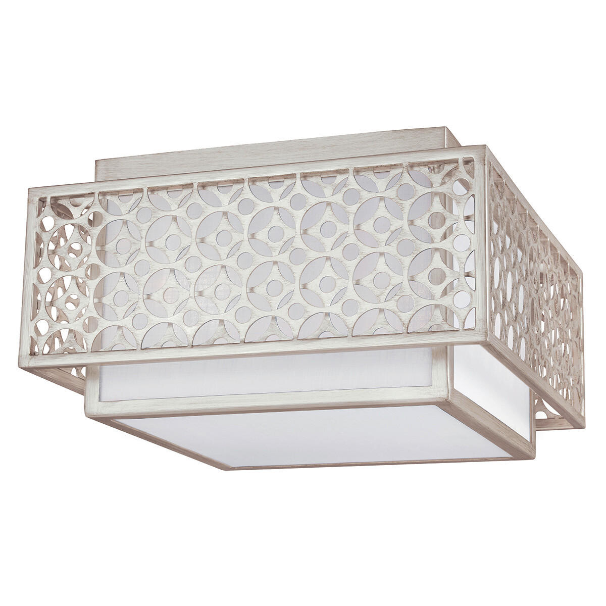 

Потолочный светильник Elstead Lighting, 36,8x20,9 см, серебристый