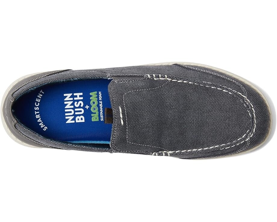 Лоферы Nunn Bush Brewski Canvas Moccasin Toe Venetian Slip-On, цвет Gunmetal — фото 2