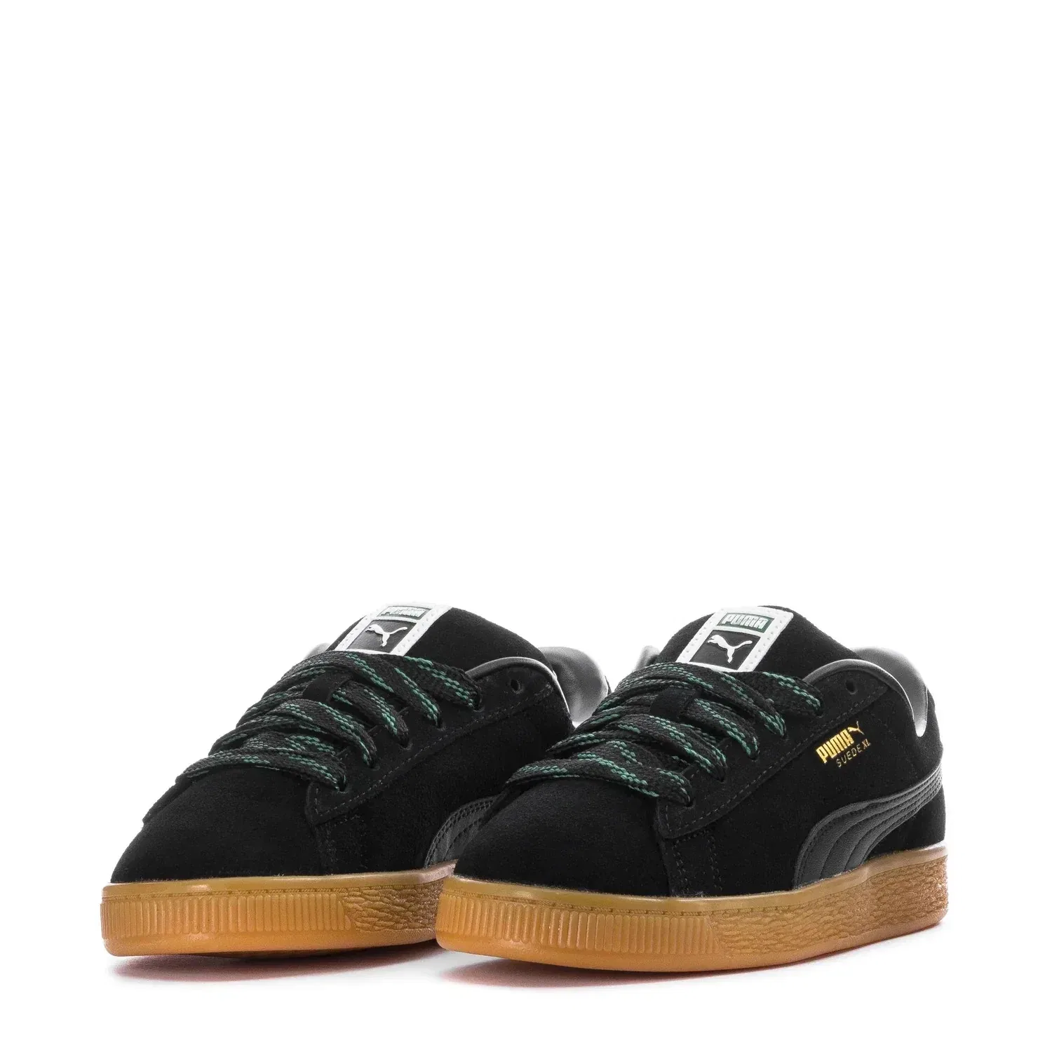 Кроссовки Puma Suede XL 39818502, черные, с резиновой подошвой, низкие, повседневные, HTAT844