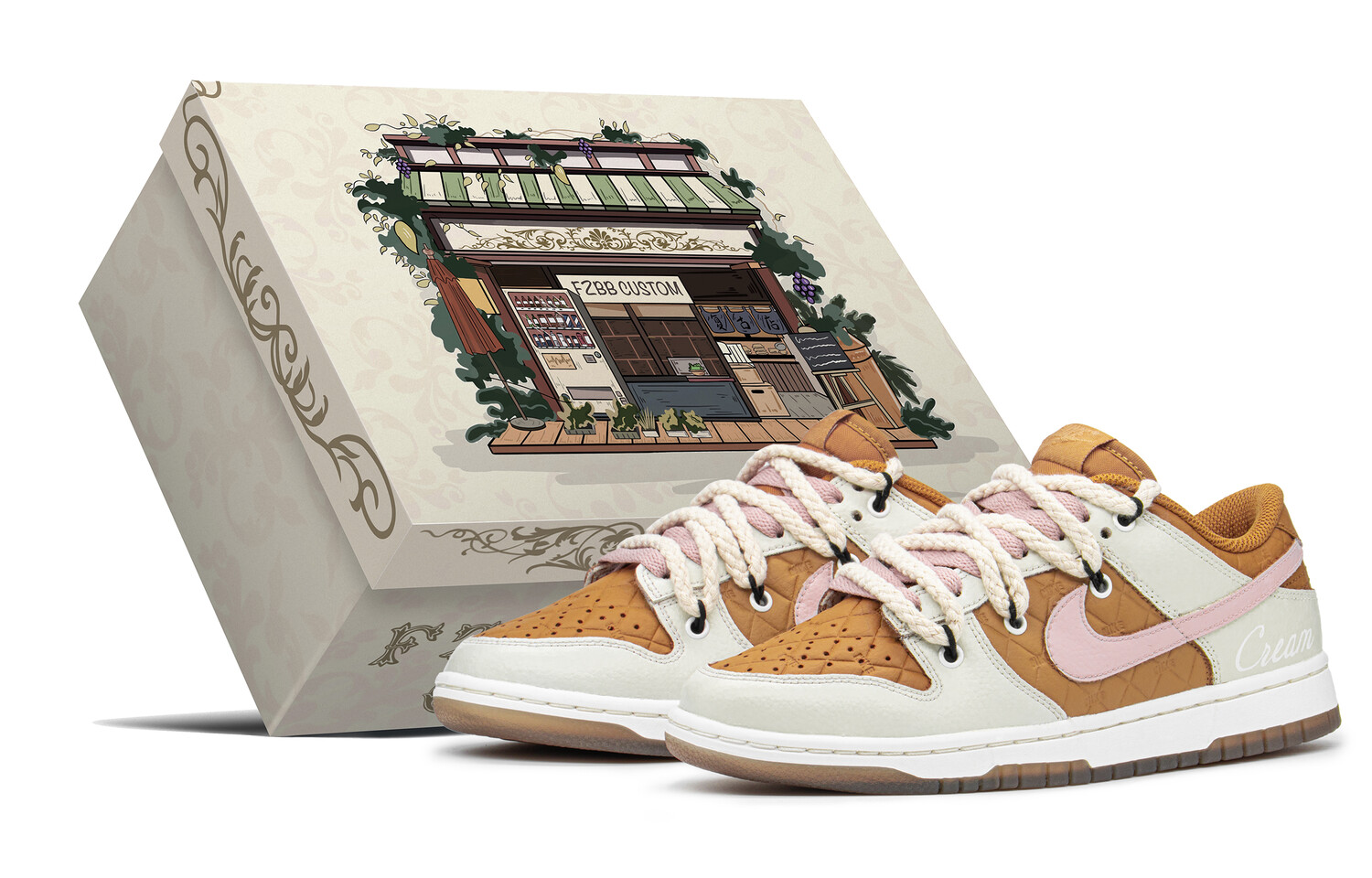 

Женские кроссовки для скейтбординга Nike Dunk, White