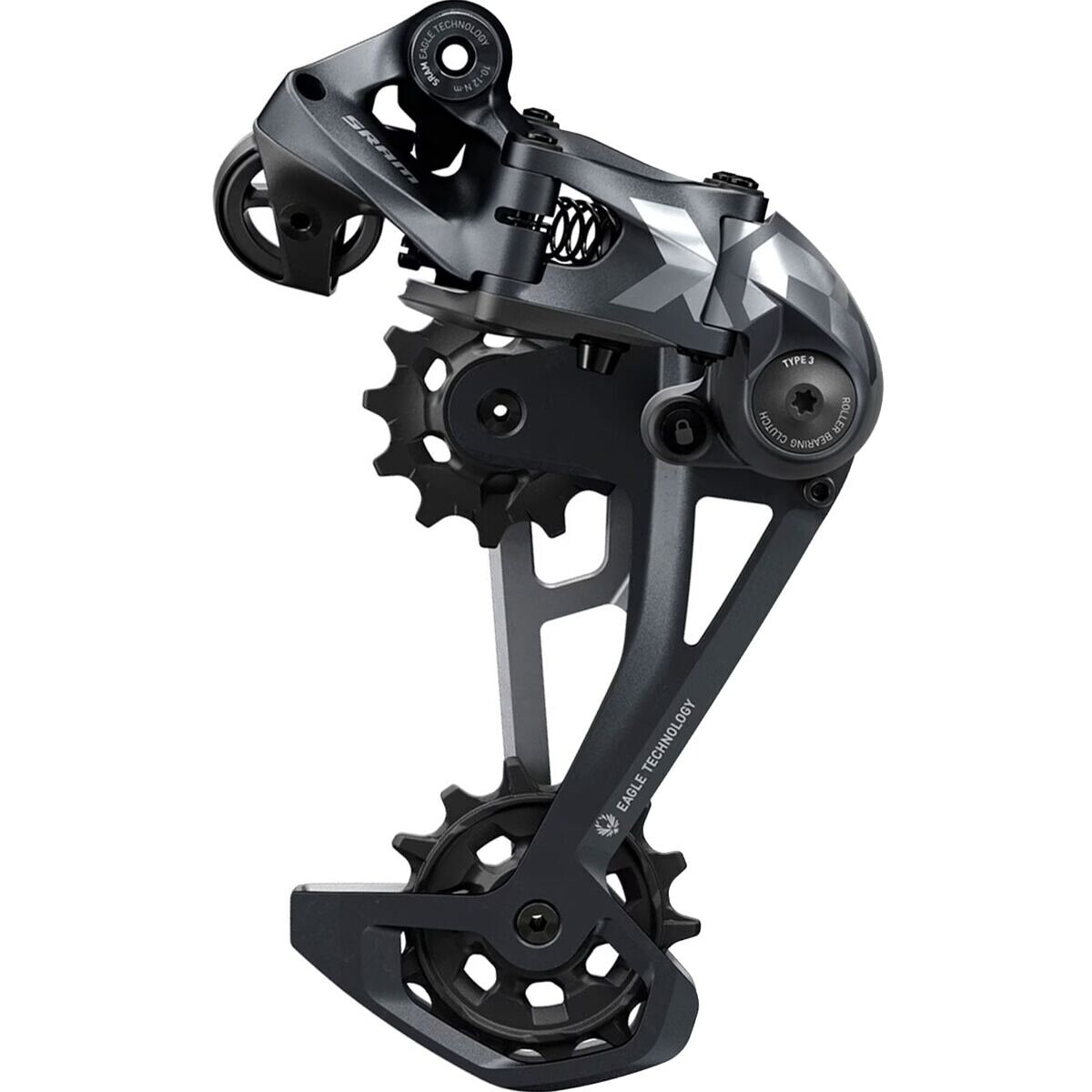 

X01 eagle, 12-скоростной задний переключатель Sram, цвет lunar