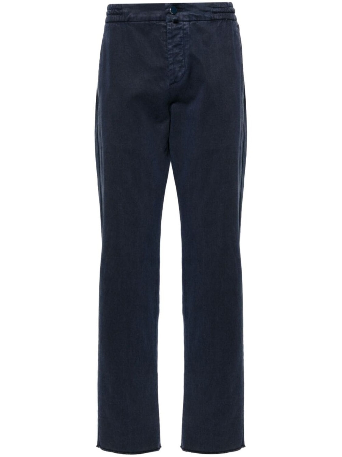 

Kiton твиловые брюки чинос, синий