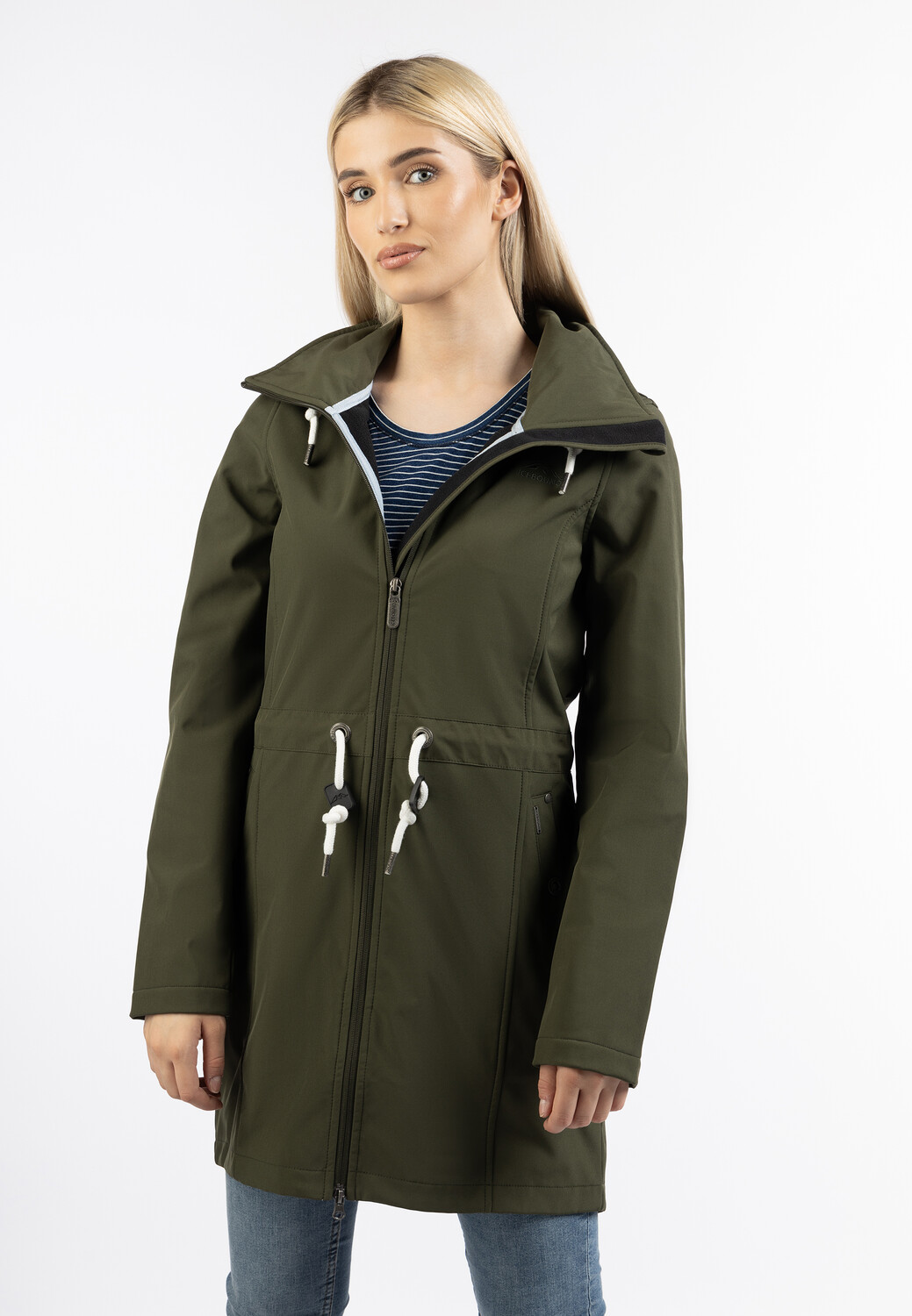 

Куртка софтшелл ICEBOUND Softshellmantel, цвет Dunkeloliv