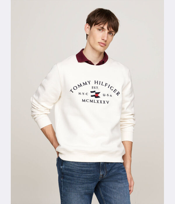 

Толстовка Regular Fit Tommy Hilfiger, белый