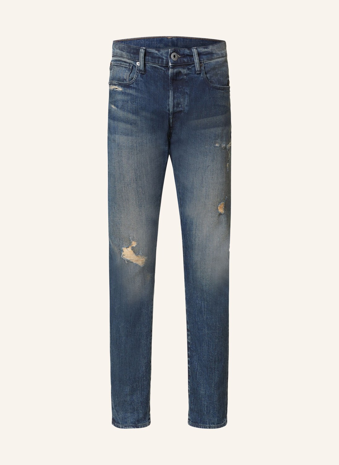 

Джинсы 3301 slim slim fit G-Star RAW, цвет G816 worn in mountain dusk destroyed