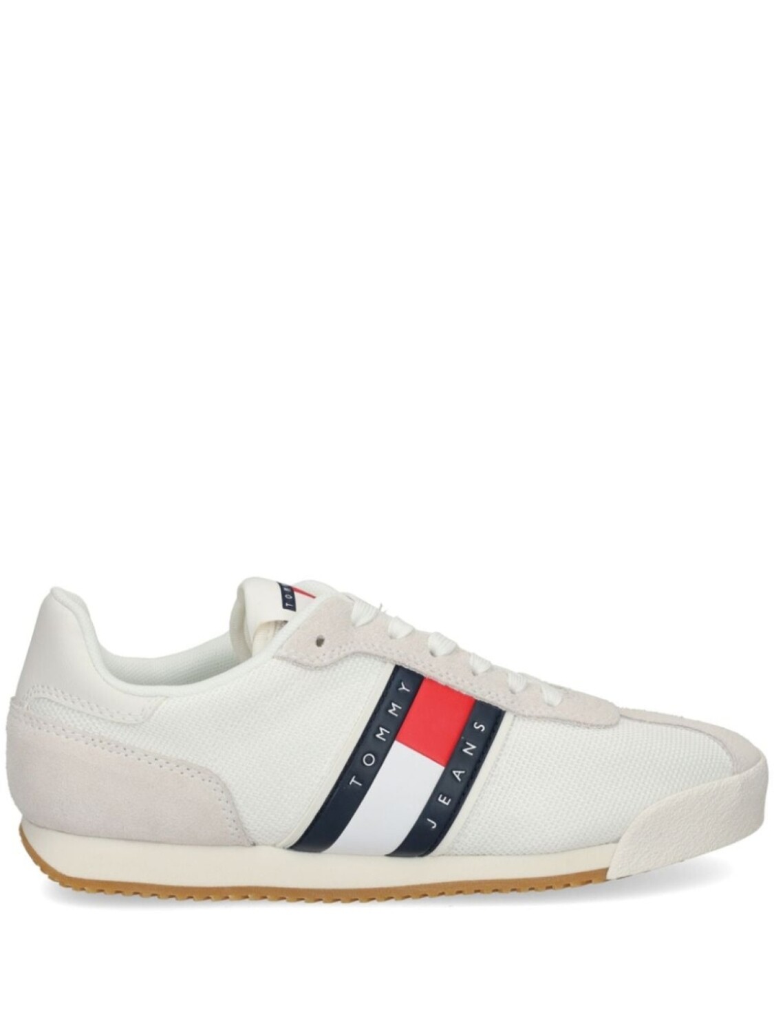 Tommy Jeans кроссовки с логотипом флага, белый