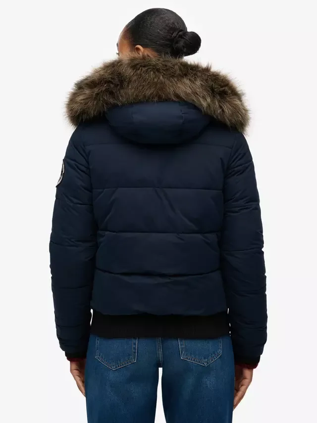 Куртка-бомбер Everest Ella, цвет Затмение (темно-синий) Superdry — фото 2