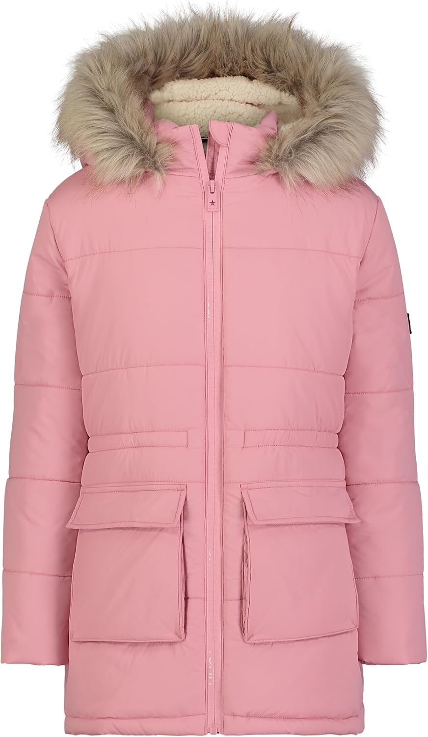 

Длинная куртка Tommy Hilfiger для девочек с подкладкой из флиса, Anorak Primrose