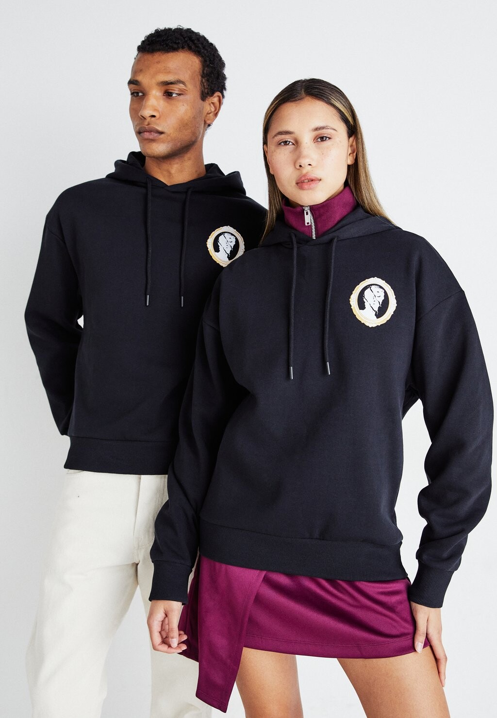 

Толстовка Jorstatues Hood Unisex Jack & Jones, черный