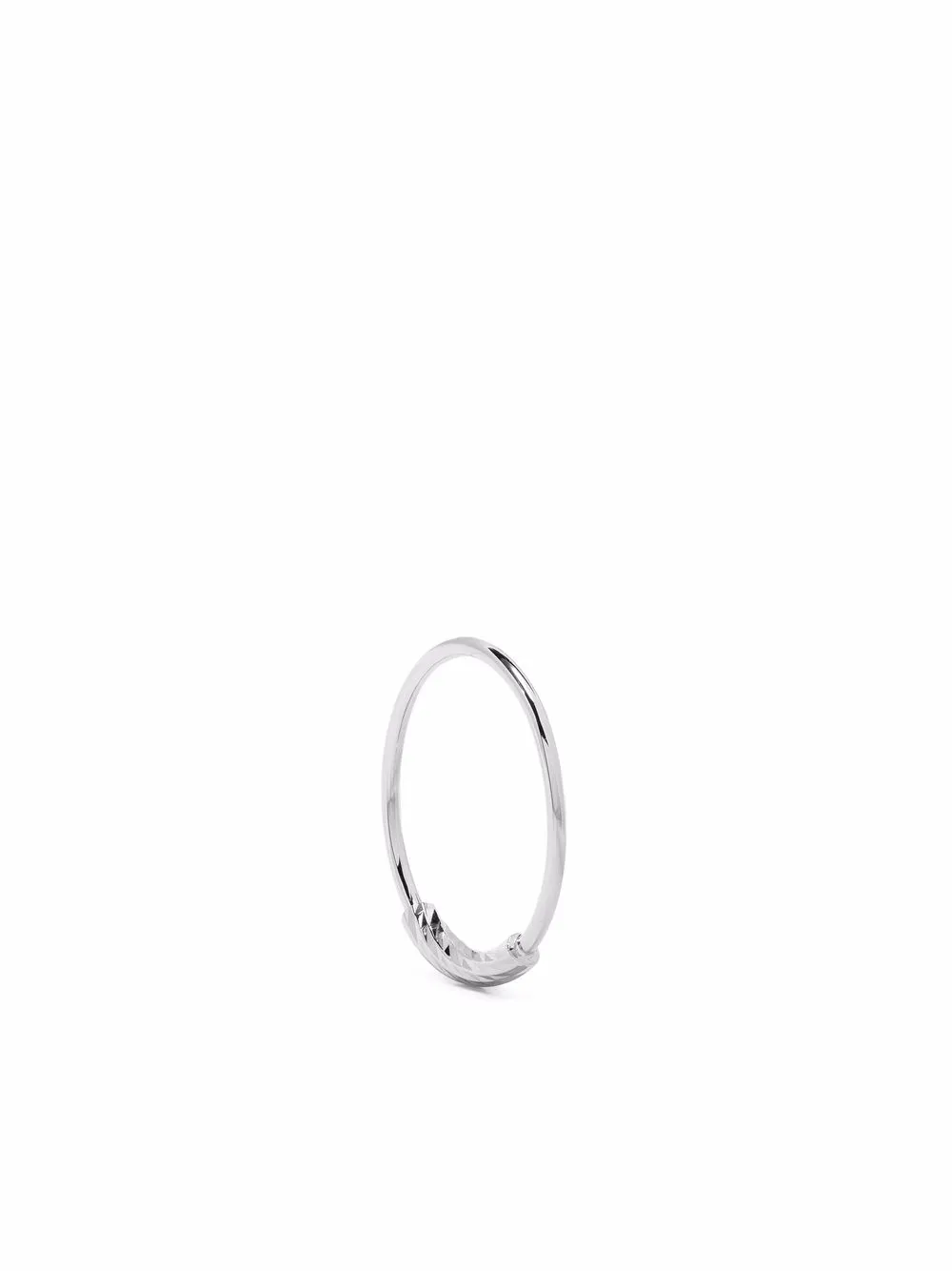 

Серьга-кольцо Nancy 10 из белого золота Maria Black, серебяный