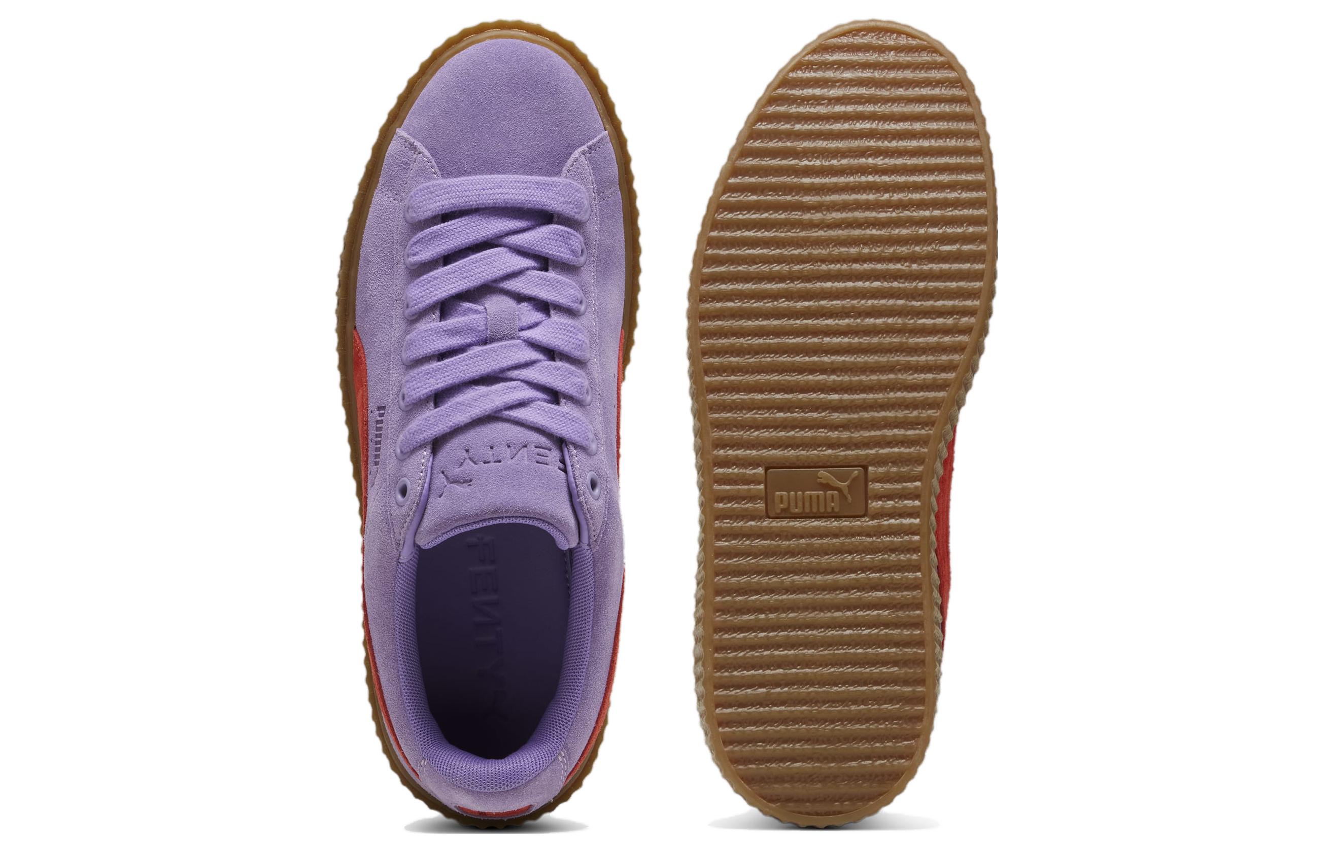 PUMA Крипер Фэтти Рианна Фенти Лавандовое предупреждение - Фуксия, цвет Fuchsia — фото 4