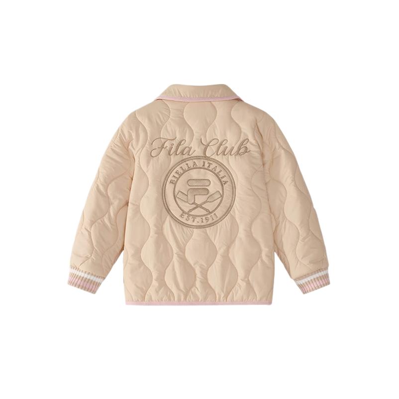 FILA KIDS Утепленные куртки Linen Khaki для детей 3-7 лет — фото 3